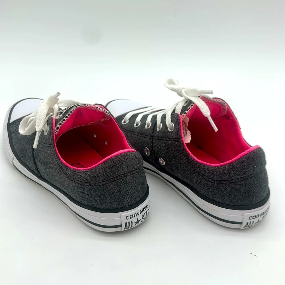 Converse Chuck Taylor All Star Girls Madison Shoes Gray Junior 659241F Size 3